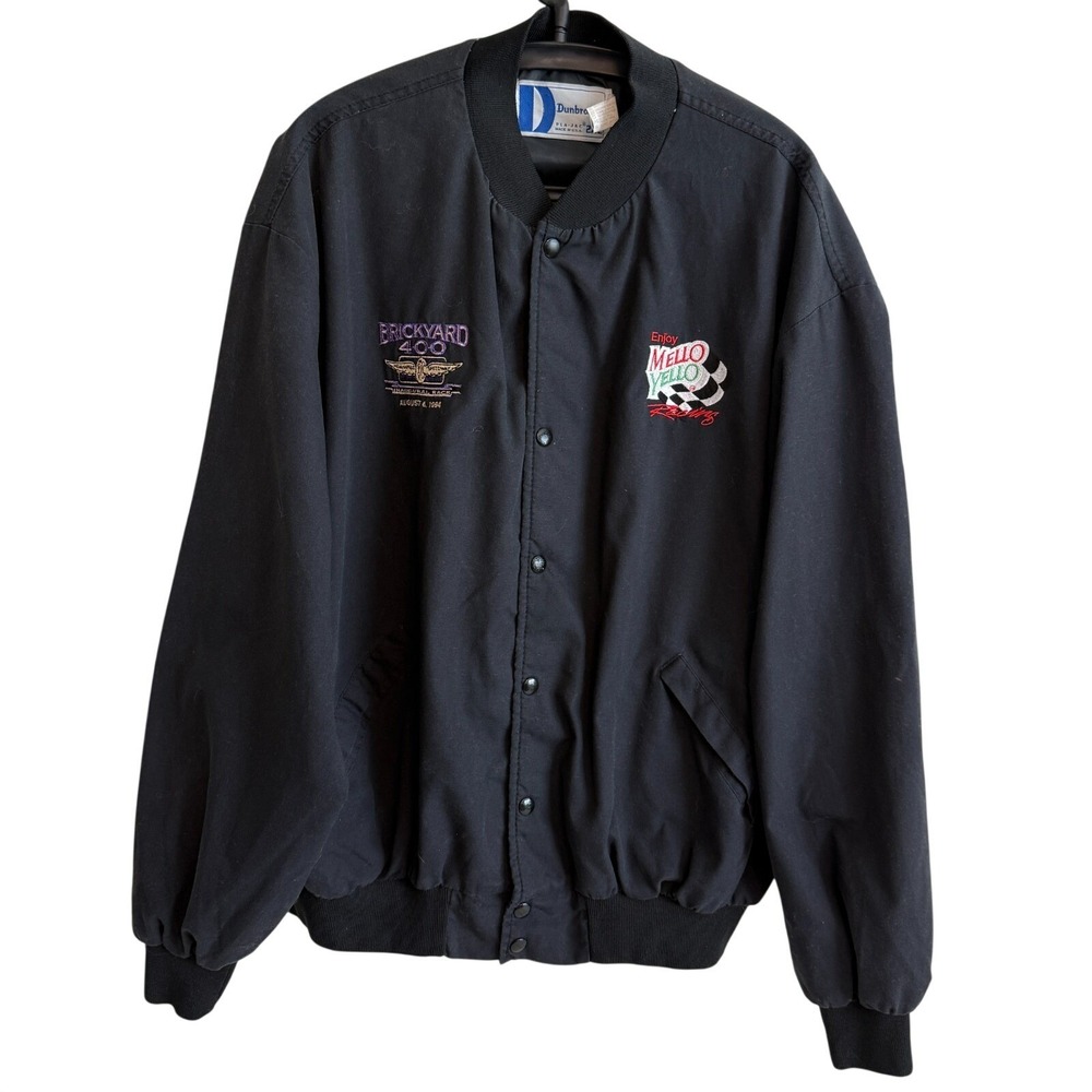 VTG Kyle Petty Nascar Racing Jacket Mello Yellow Size 2XL Racer Brickyard